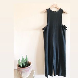 Madewell Texture & Thread side-tie jumpsuit